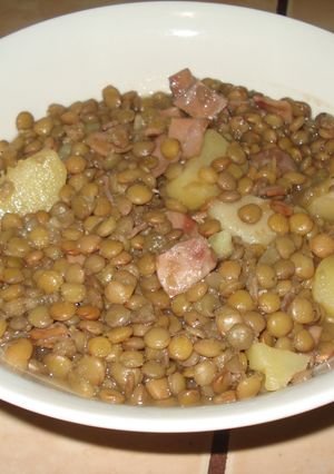 Una foto de Lentejas de Maty