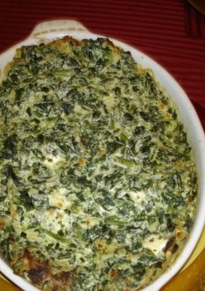 Una foto de Lasaña con espinacas queso ricotta y fontina