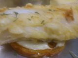 Bacalao, tomate y tártara