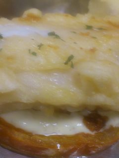 Una foto de Bacalao, tomate y tártara