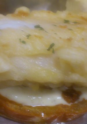 Una foto de Bacalao, tomate y tártara