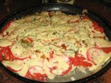 Filetes de atún a la pizza