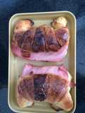 Medialunas rellenas de jamón y queso
