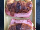 Medialunas rellenas de jamón y queso