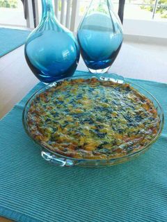 Una foto de Quiche de espinaca a mi estilo
