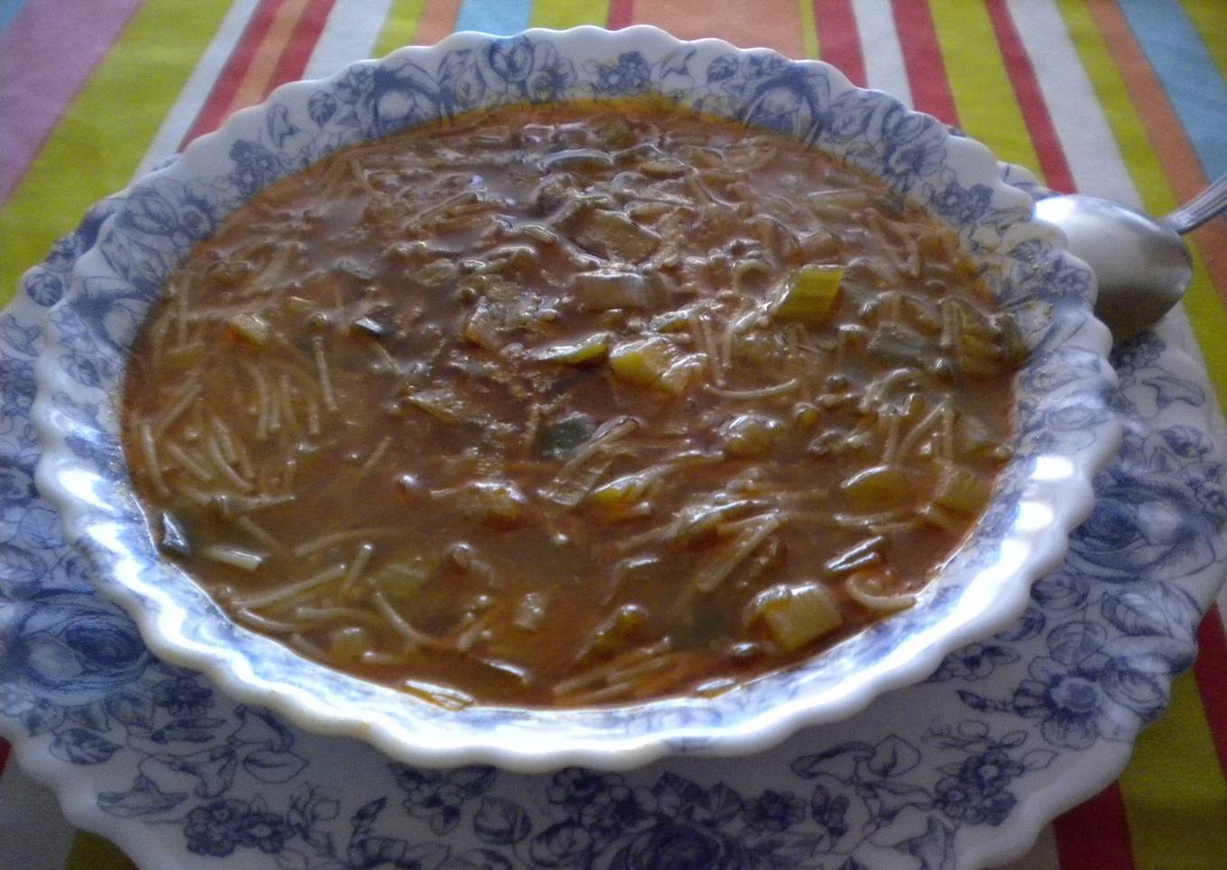 Sopa astur-cubana