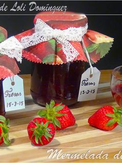 Una foto de Mermelada de fresas
