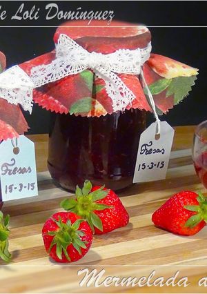 Una foto de Mermelada de fresas