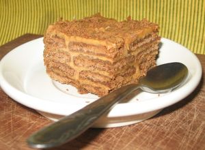 Foto principal de Torta chocolinas con dulce de leche