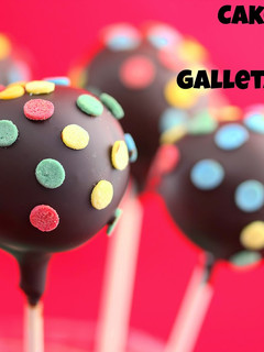 Una foto de Cake pops de galleta y queso