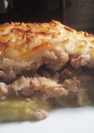 Una foto de Mousaka rápido