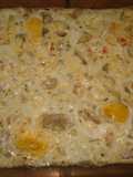 Huevos ennatillados (crema acida)