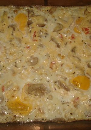Una foto de Huevos ennatillados (crema acida)