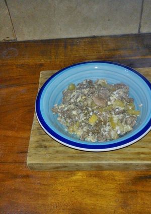 Una foto de Revuelto gramajo de campo (La de la abuela Ale)