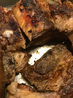 Una foto de Asado de tira criollo