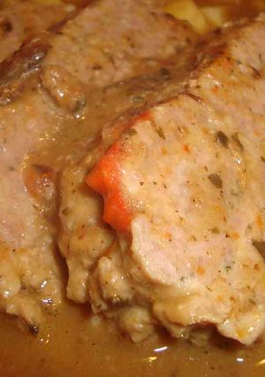 Una foto de Picada de ternera en salsa