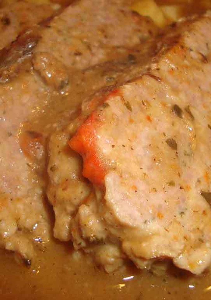 Una foto de Picada de ternera en salsa