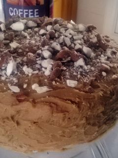 Una foto de Tarta de café