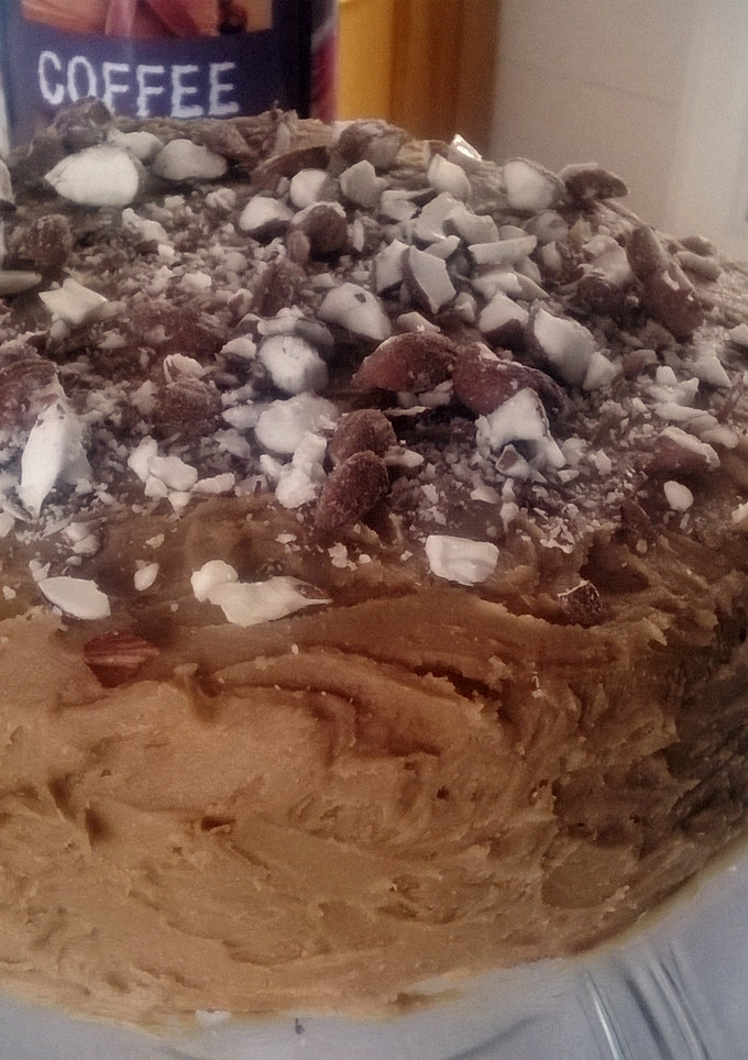 Una foto de Tarta de café