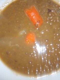 Una foto de Lentejas estofadas a la naranja