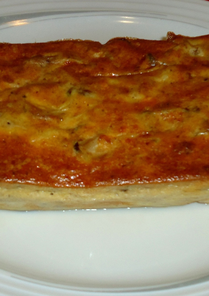 Una foto de Pastel de champiñones
