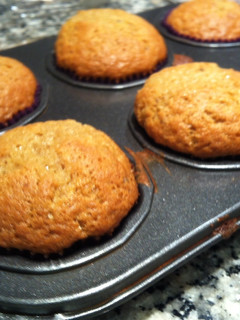 Una foto de Muffins de plátano