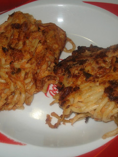 Una foto de Tortitas de macarrones