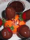 Fresas con chocolate 