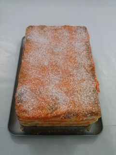 Una foto de Tarta de zanahorias y sobaos