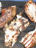 Pavita a la parrilla