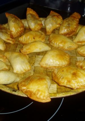 Una foto de Empanadillas de morcilla y calabacín