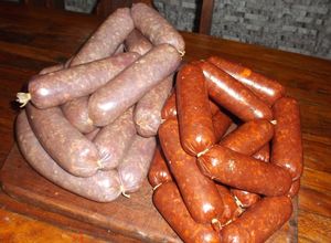 Una foto de Chorizos de corazón