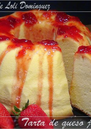 Una foto de Tarta de queso japonesa