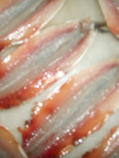 Una foto de Anchoas (boquerones) rellenas de pimientos del piquillo