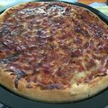 Pizza bacon-barbacoa