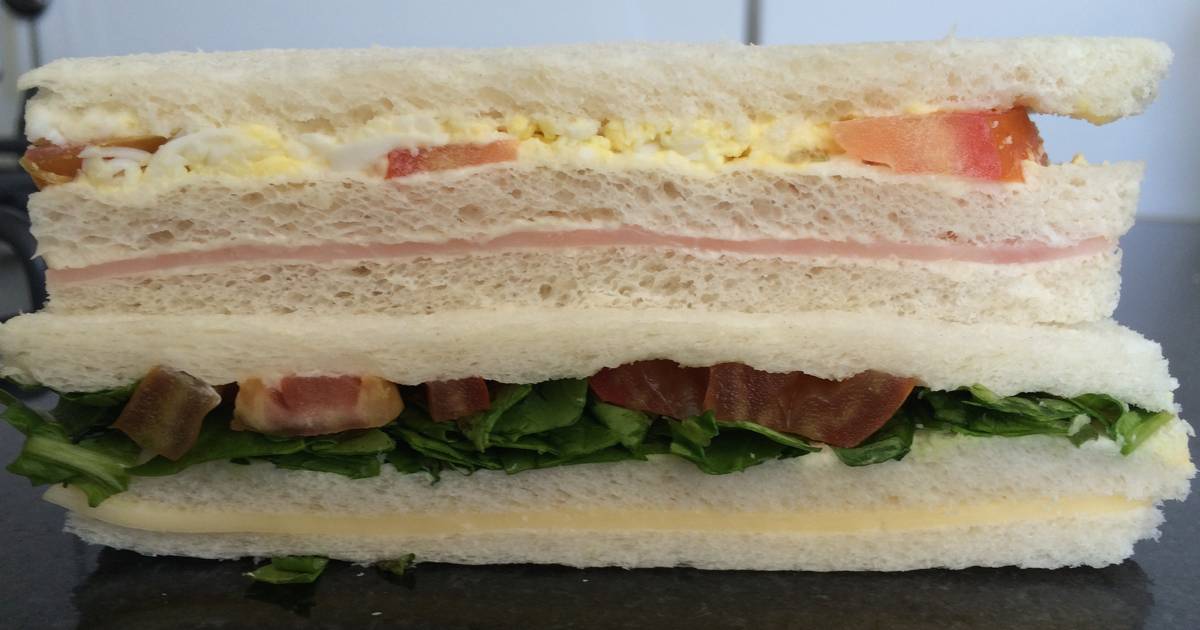 Sandwiches de miga caseros Receta de Amelie- Cookpad