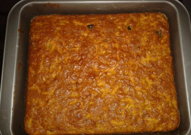 Bizcocho de zanahoria