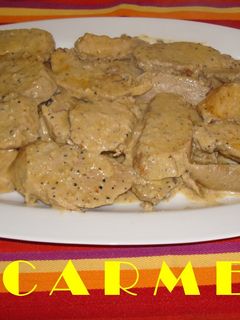 Una foto de Solomillo de cerdo a la crema