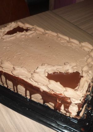 Una foto de Torta de aniversario de chocolate
