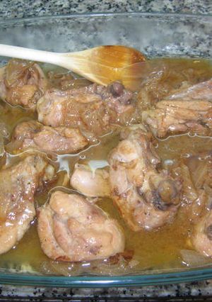 Una foto de Pollo a la cerveza mexicano