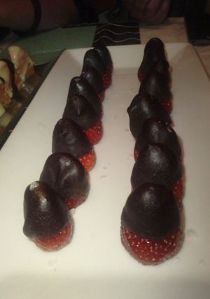 Foto principal de Fresas con chocolate especiado