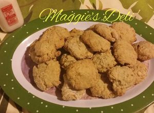 Una foto de Cookies de avena y plátano