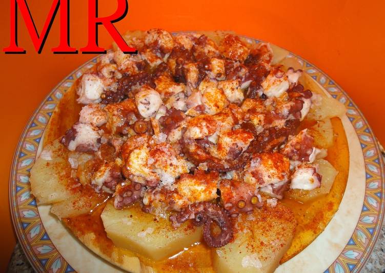 Pulpo a la gallega o afeira