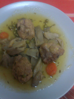 Una foto de Guiso de albóndigas de carne