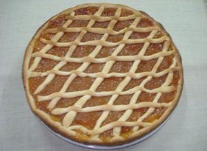 Foto principal de Pasta Frola rellena con dulce de membrillo