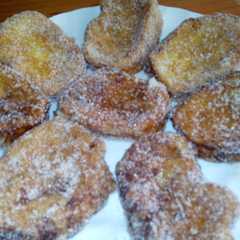 Foto principal de Torrijas de naranjas rellenas de flan