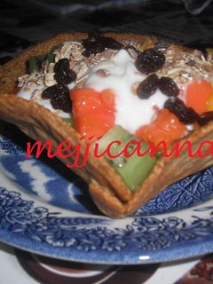 Una foto de Canastilla de frutas
