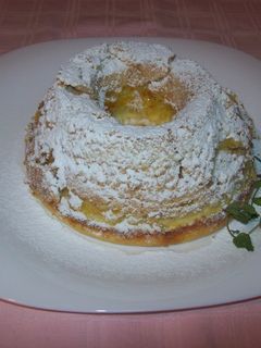 Una foto de Torta rápida de naranjas