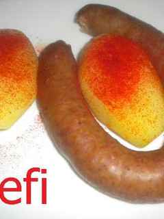Una foto de Longaniza a la sidra