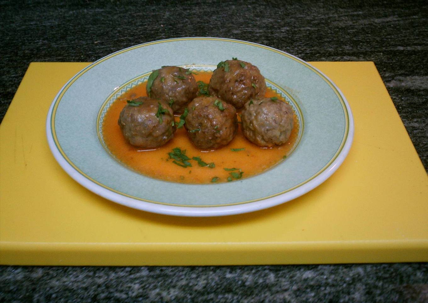 Albóndigas con salsa de la tía Mariam